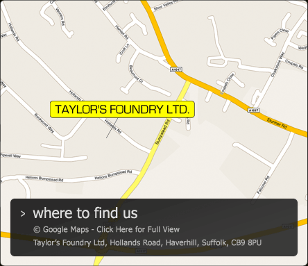 Taylor's Foundry at Google Maps